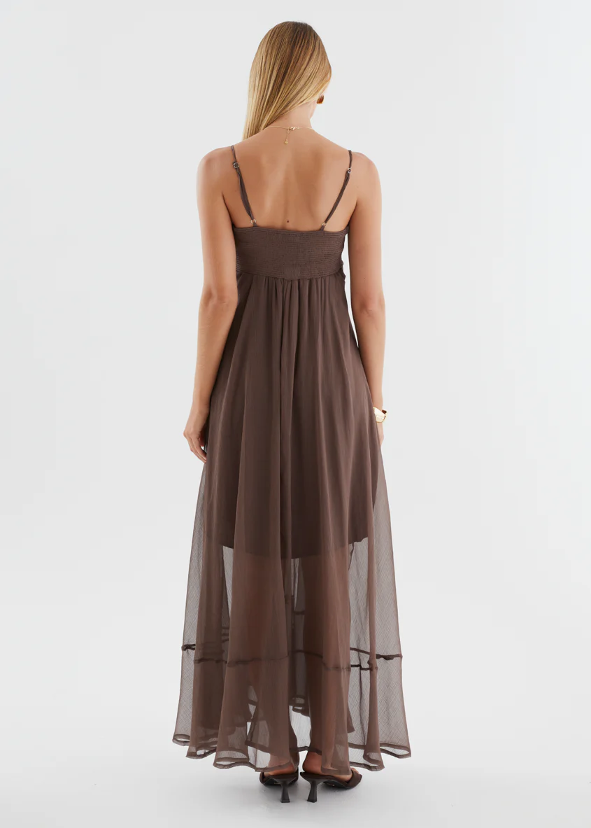 Marienne Maxi Dress - Espresso - Image 6