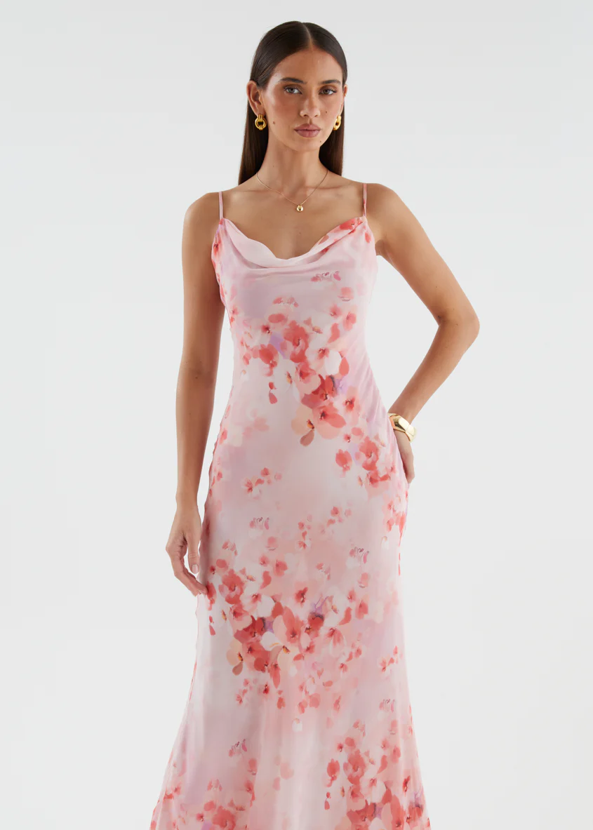 Marikah Maxi Dress - Blush Bloom - Image 4