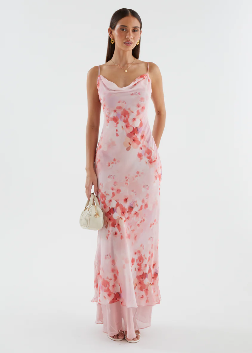 Marikah Maxi Dress - Blush Bloom - Image 5