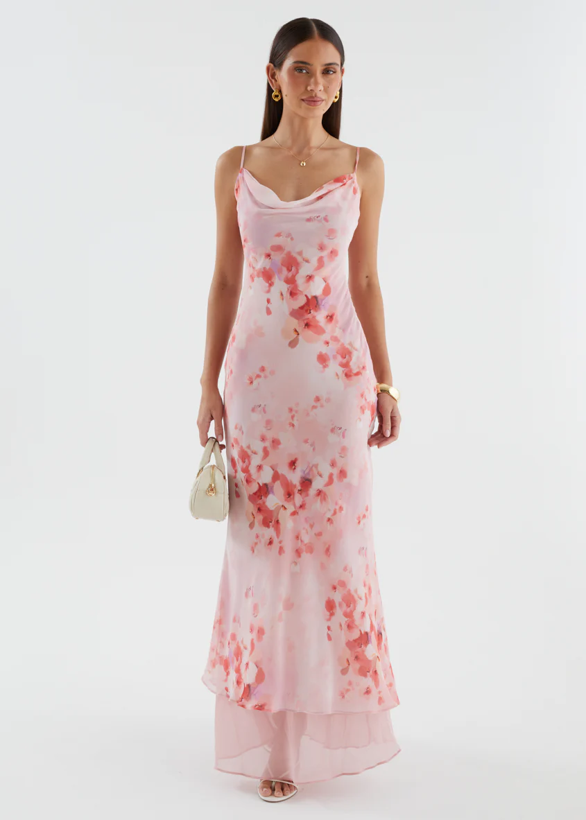 Marikah Maxi Dress - Blush Bloom - Image 6
