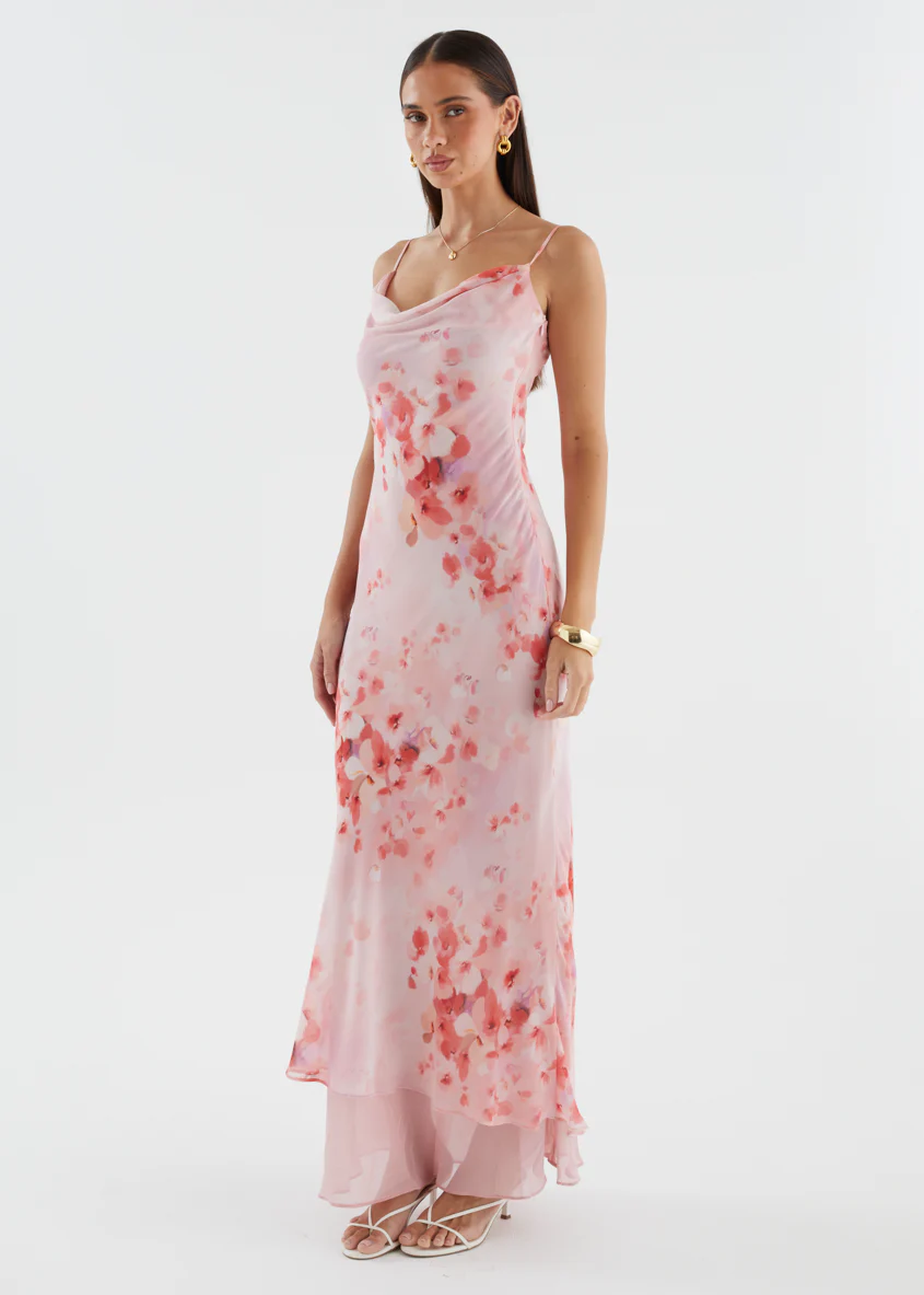 Marikah Maxi Dress - Blush Bloom - Image 7