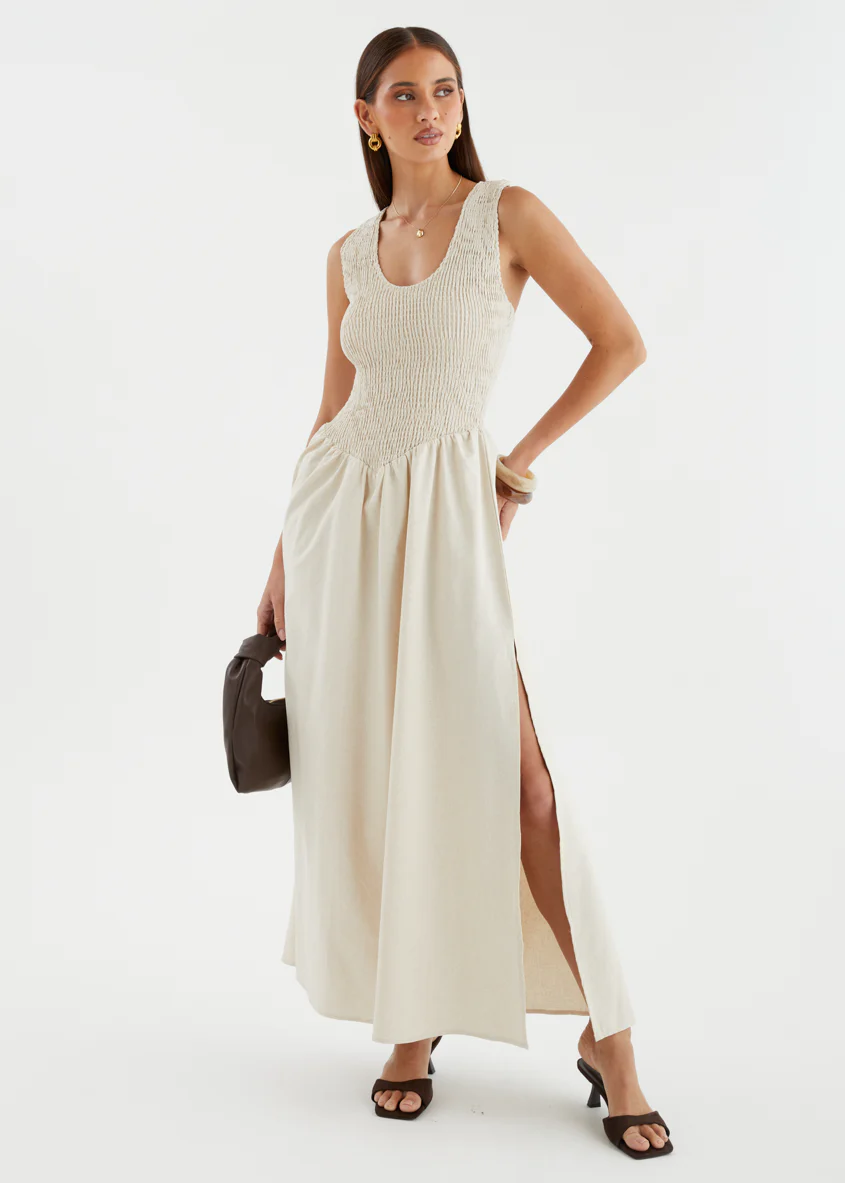 Marilee Maxi Dress - Beige - Image 8
