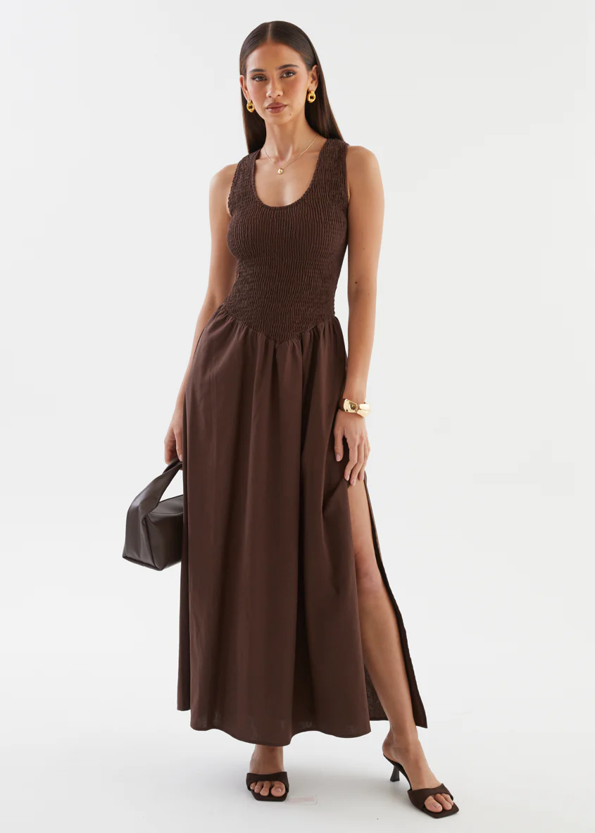 Marilee Maxi Dress - Espresso - Image 3