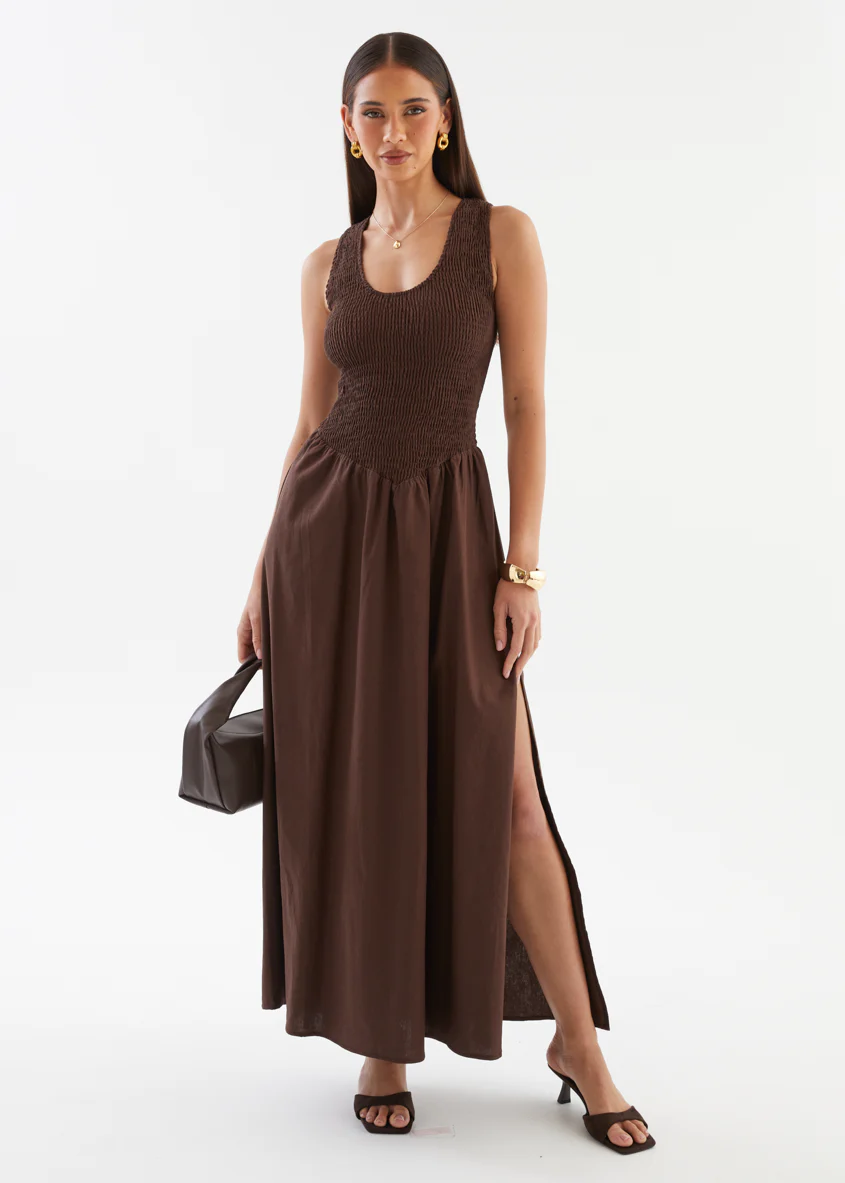 Marilee Maxi Dress - Espresso - Image 6