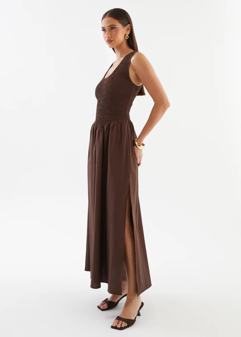 Marilee Maxi Dress - Espresso - Image 7