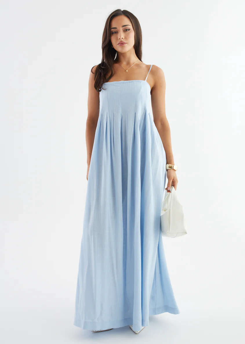 Marinella Maxi Dress - Blue