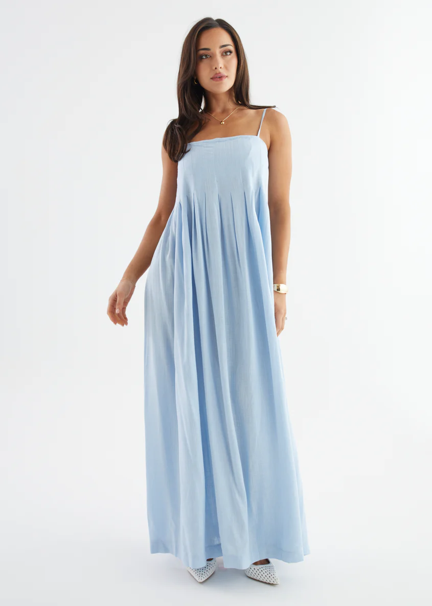 Marinella Maxi Dress - Blue - Image 5