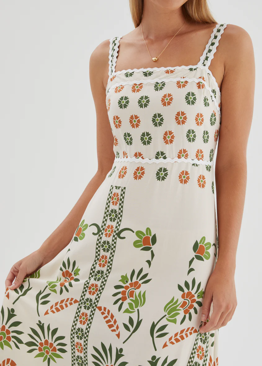 Mariselle Maxi Dress - Olive Garden - Image 11