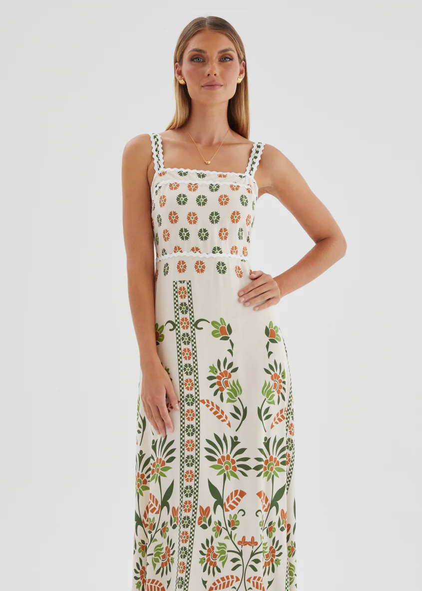 Mariselle Maxi Dress - Olive Garden - Image 3
