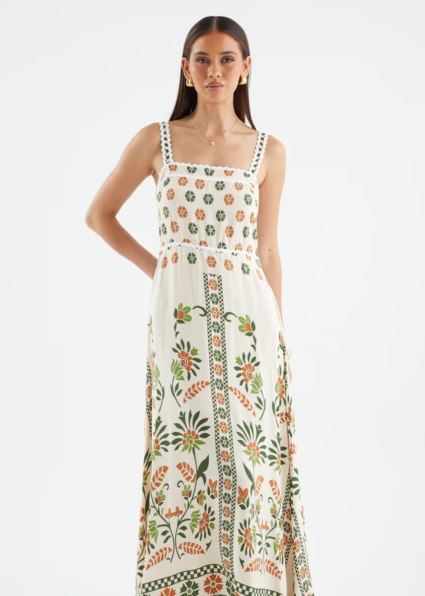 Mariselle Maxi Dress - Olive Garden - Image 7