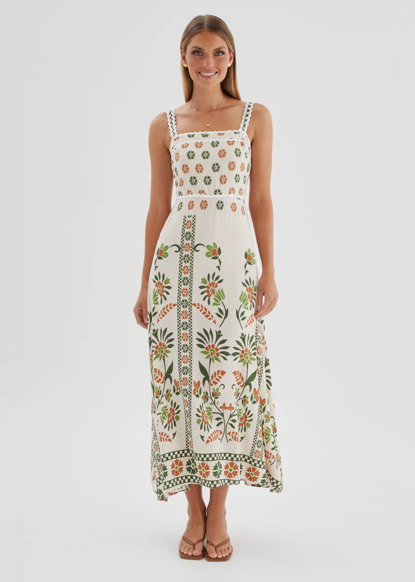 Mariselle Maxi Dress - Olive Garden - Image 8