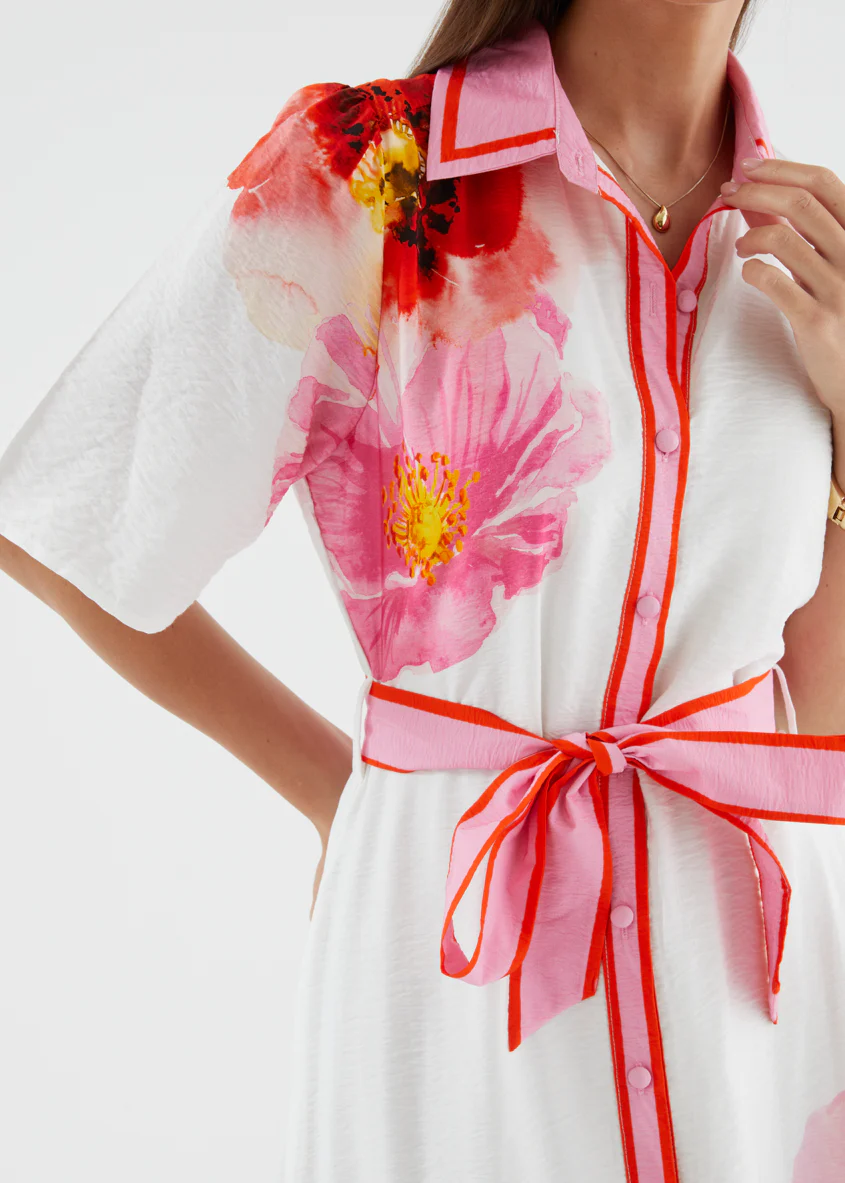 Marlena Maxi Dress - Pink Bloom - Image 11
