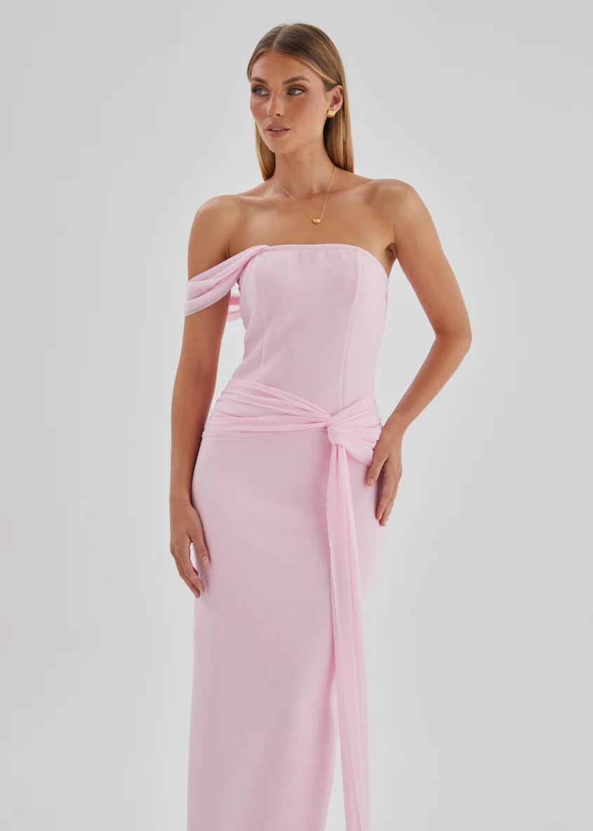 Marseille Maxi Dress - Pink - Image 3