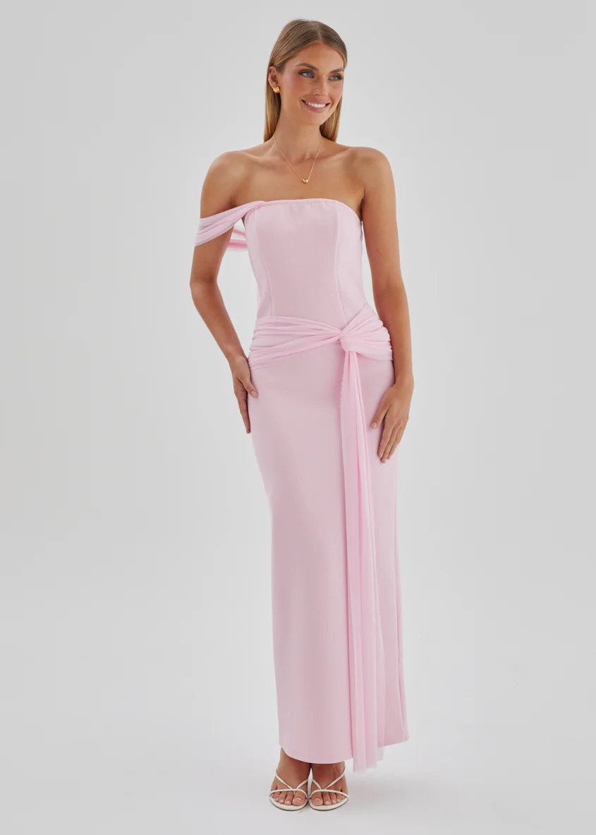 Marseille Maxi Dress - Pink - Image 5