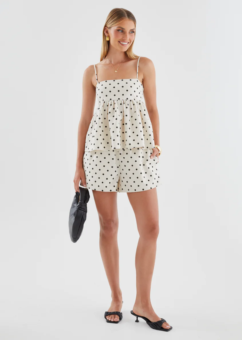 Masin Cami - Oatmeal Polka