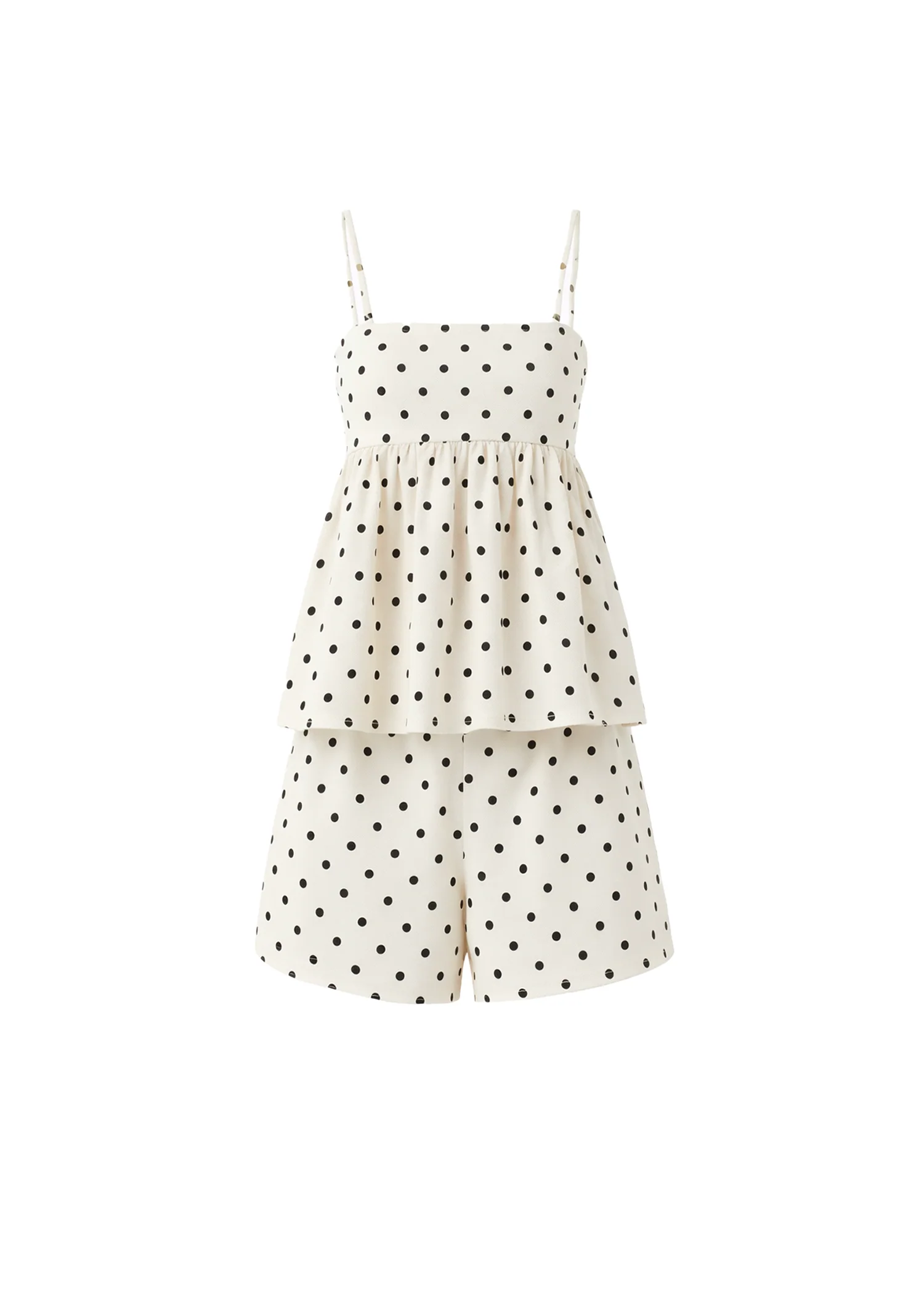 Masin Shorts - Oatmeal Polka - Image 4