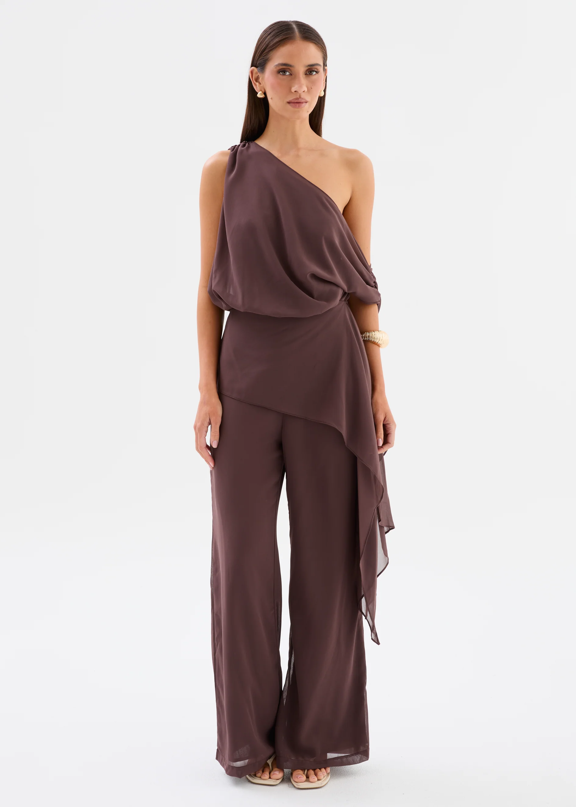Mathilde Pantsuit - Chocolate - Image 3