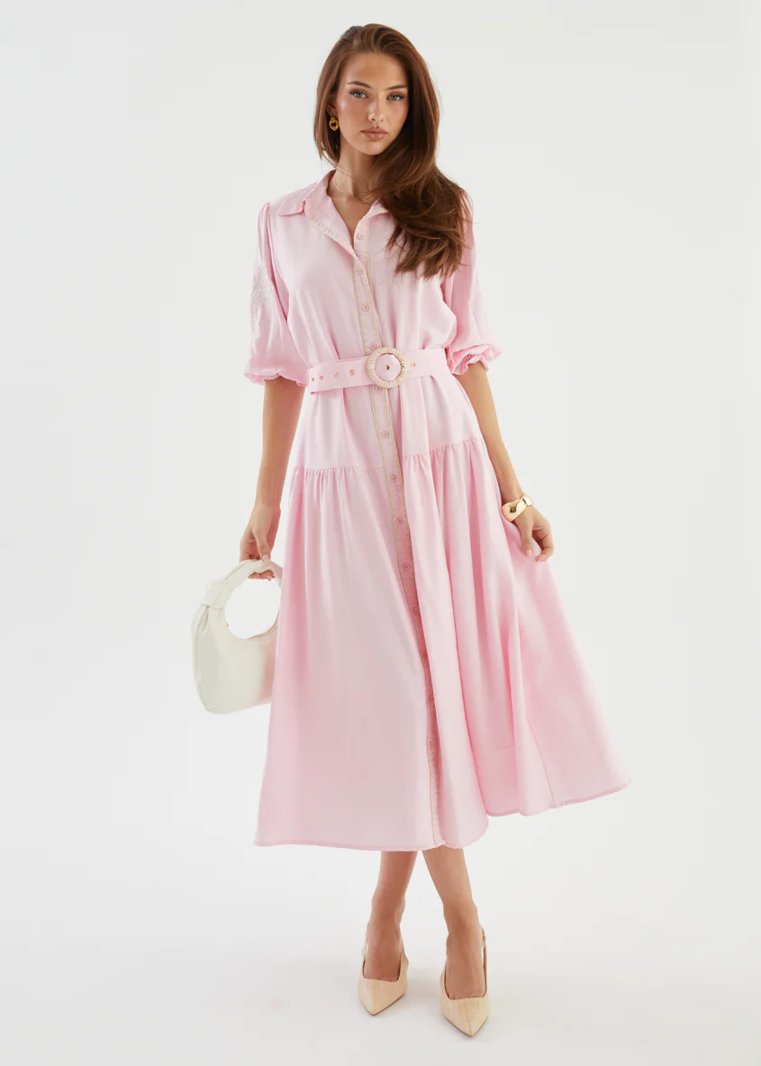 Matisse Maxi Dress - Pastel Pink