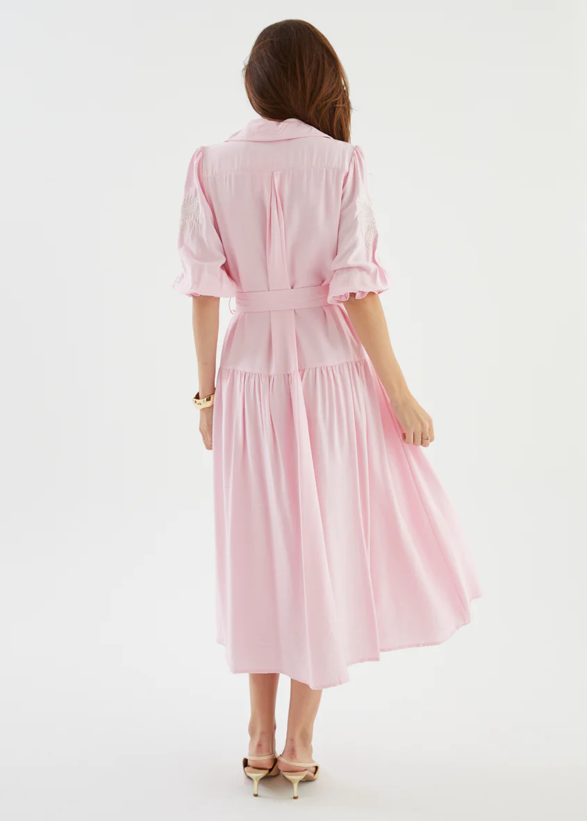 Matisse Maxi Dress - Pastel Pink - Image 8