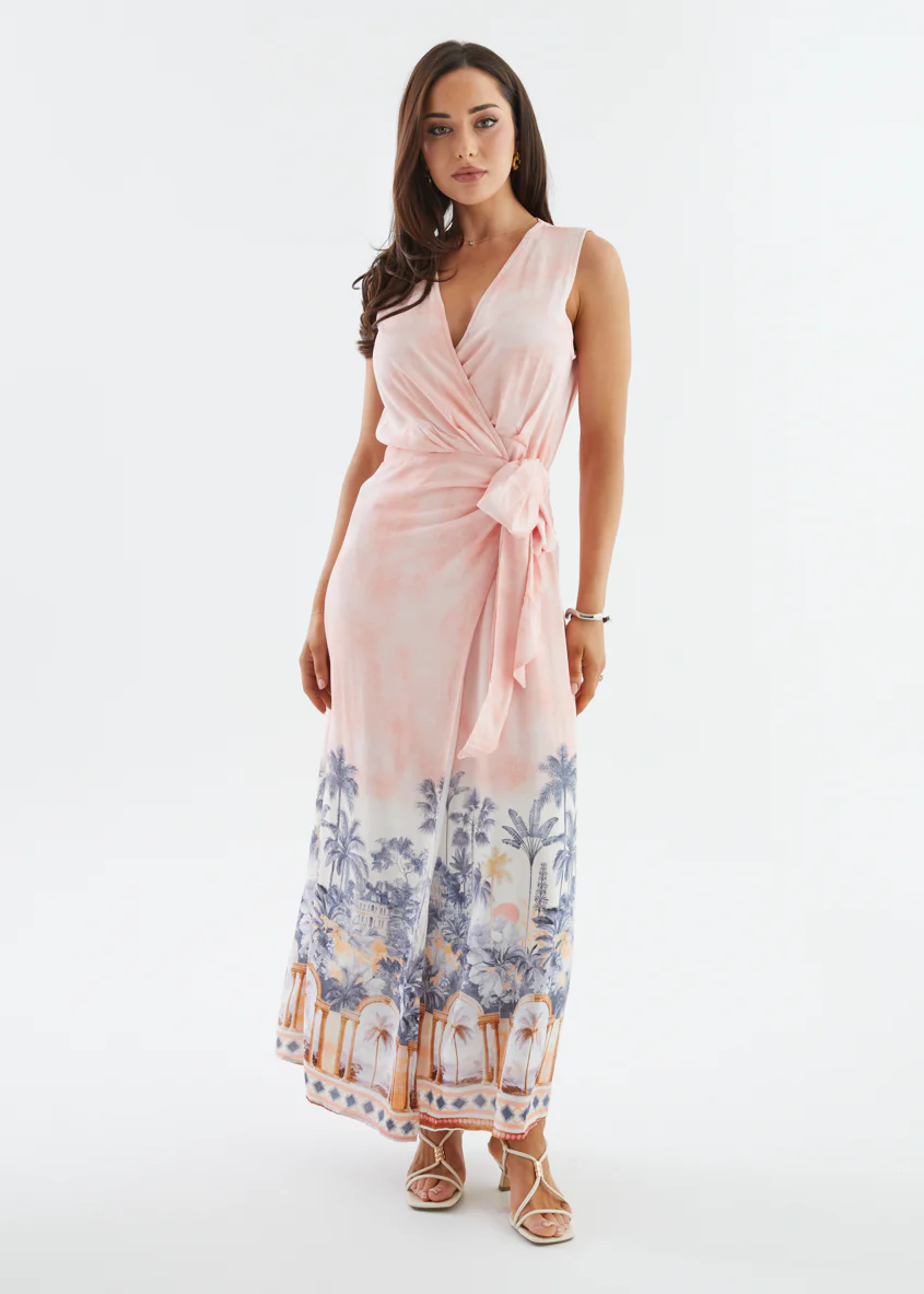 Matiyah Maxi Dress - Pink Oasis - Image 3