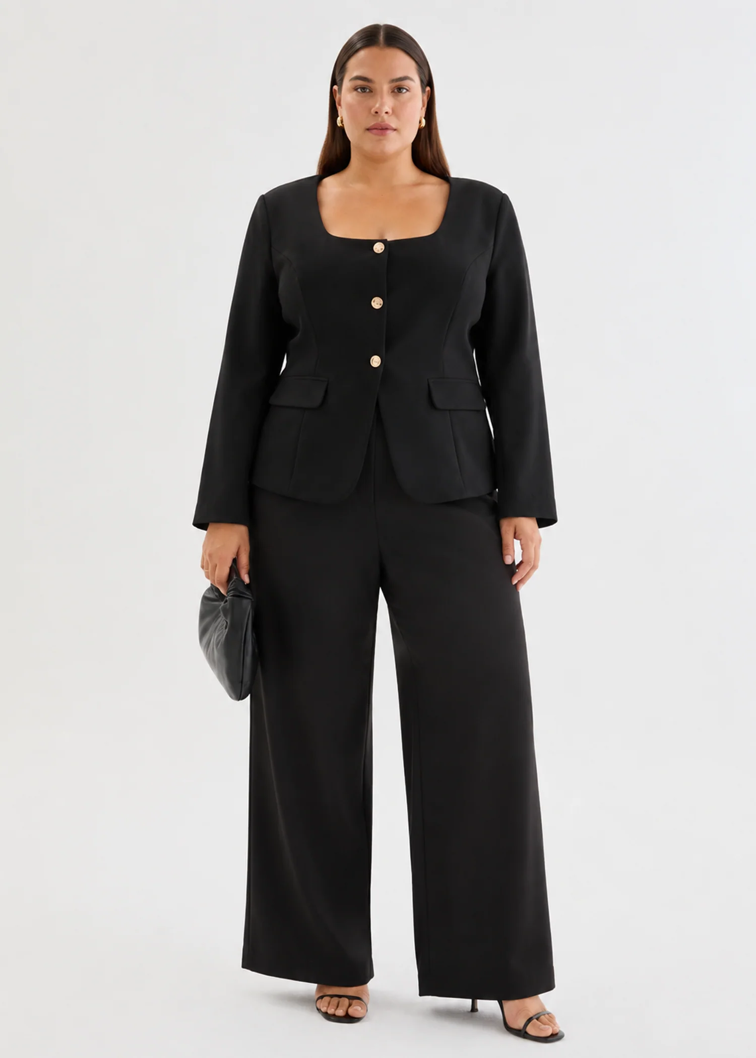 Melita Blazer - Black - Image 3