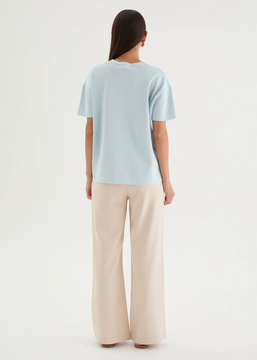 Milanna Knit Top - Blue - Image 8