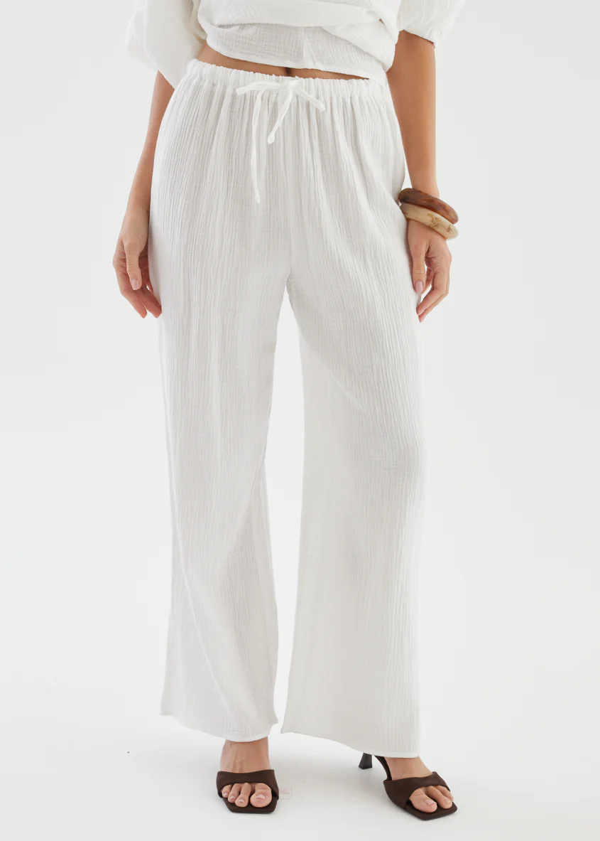 Monty Pants - Off White - Image 10