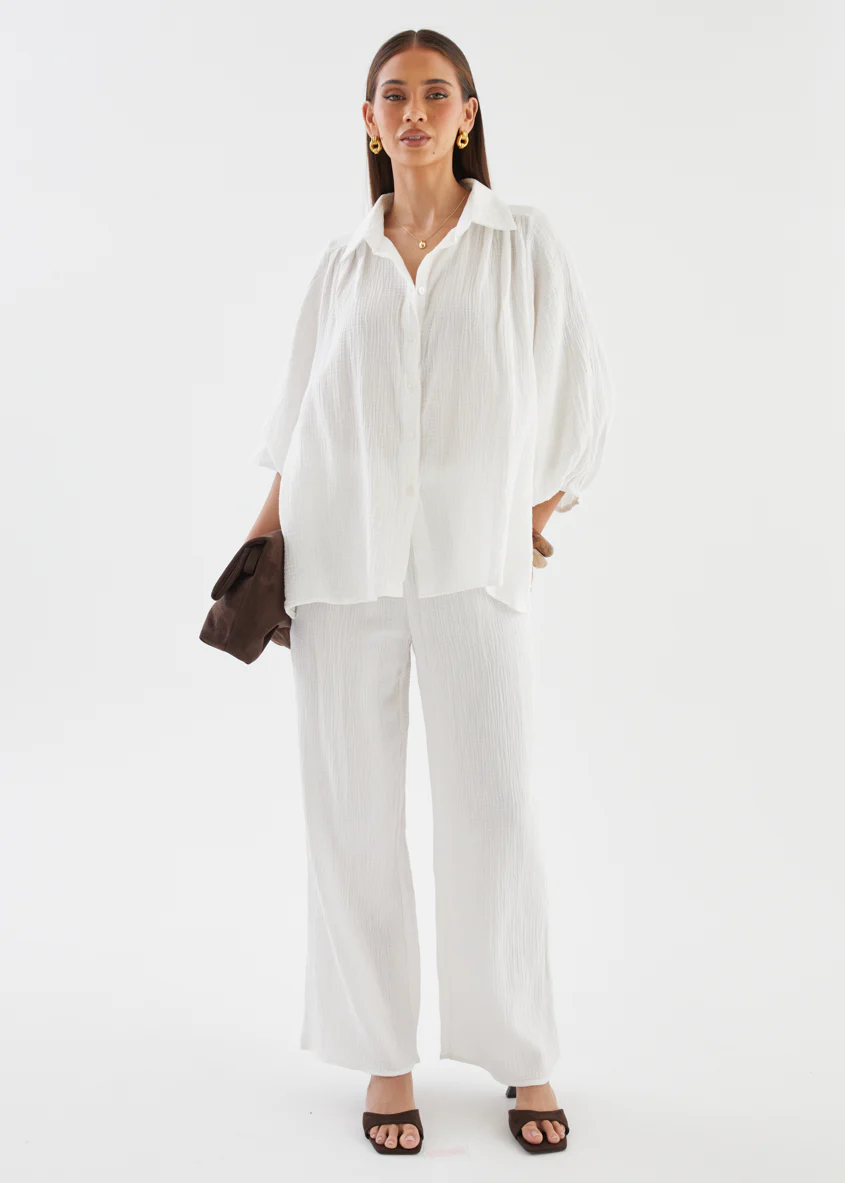 Monty Pants - Off White - Image 3