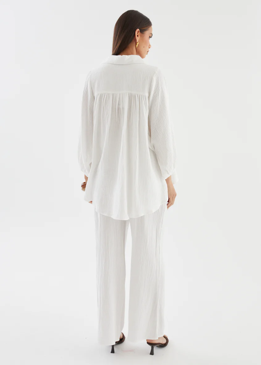 Monty Shirt - Off White - Image 10