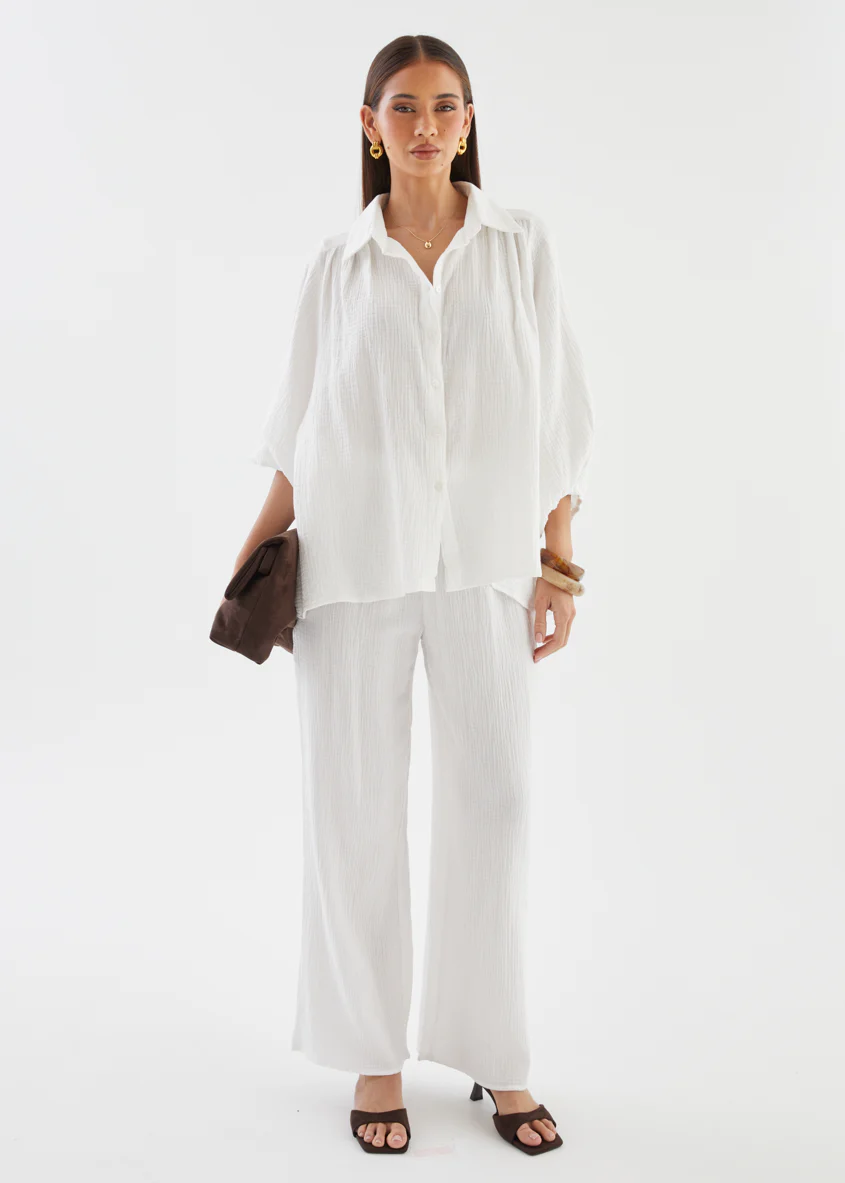 Monty Shirt - Off White - Image 6