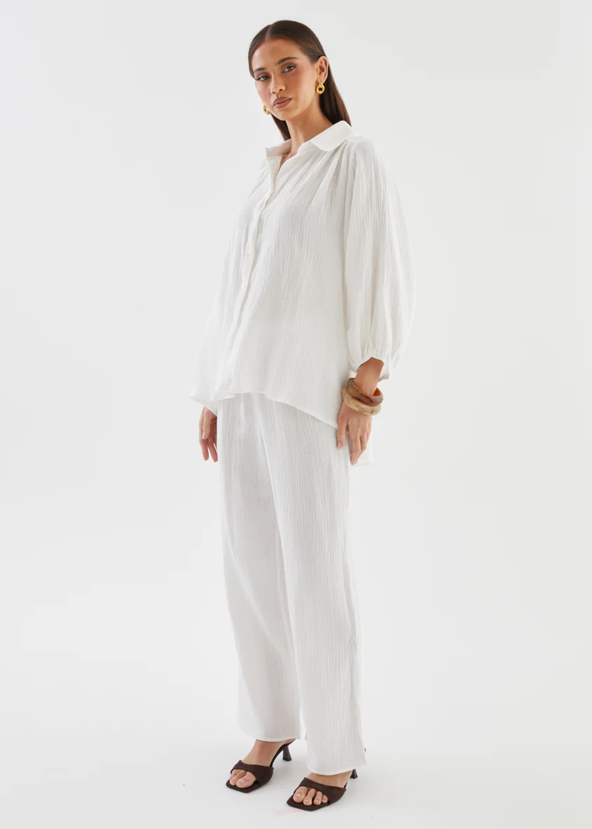 Monty Shirt - Off White - Image 9