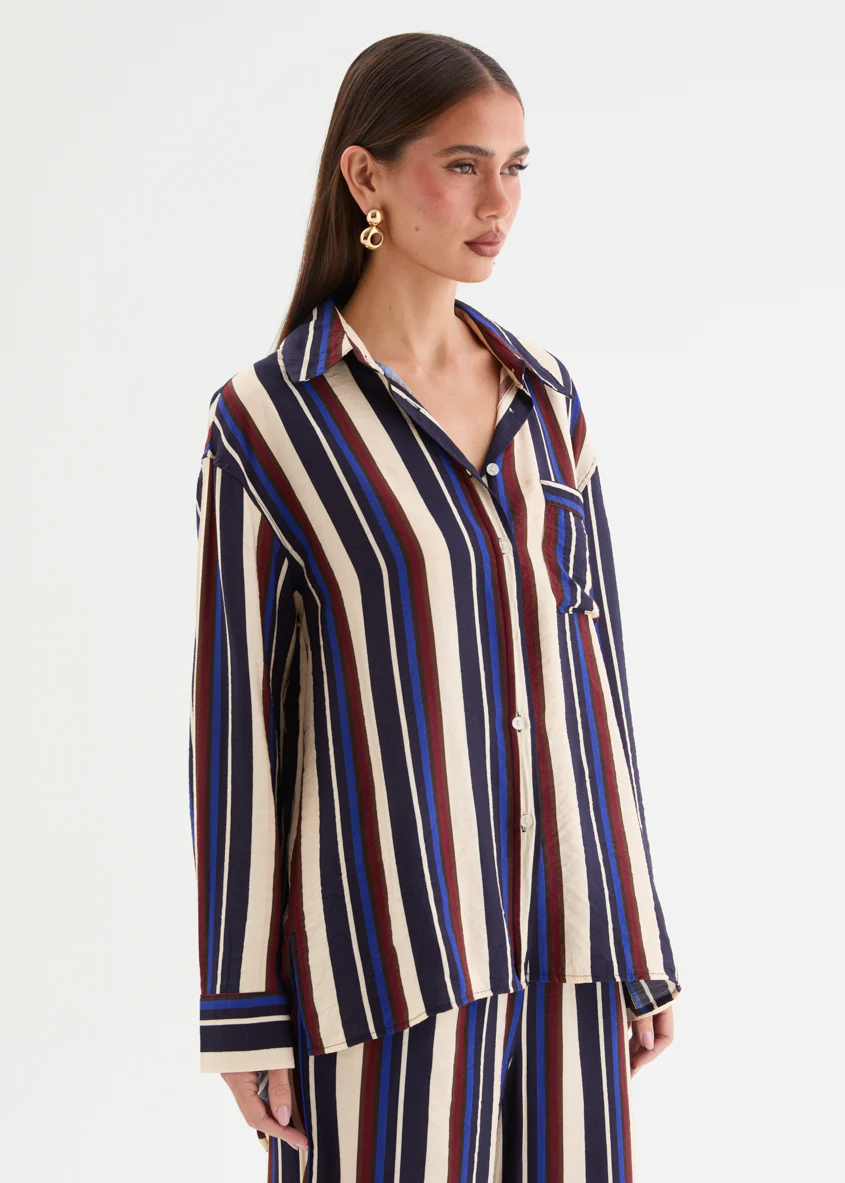 Morrison Shirt - Midnight Stripe - Image 3