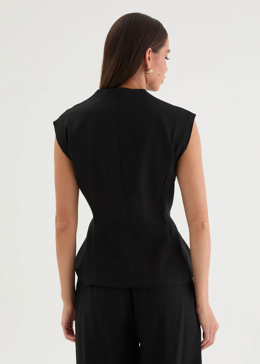 Myranda Top - Black - Image 5
