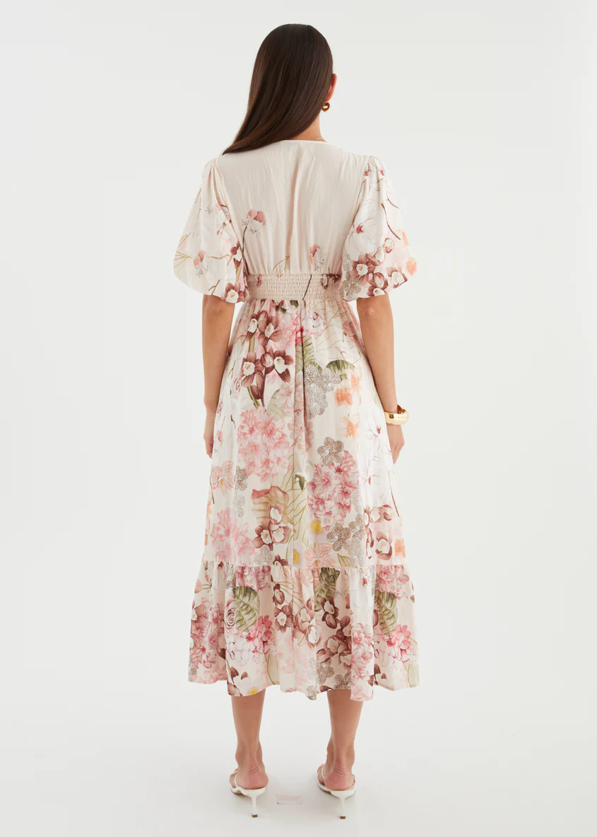 Nialla Maxi Dress - Botanical Blush - Image 7