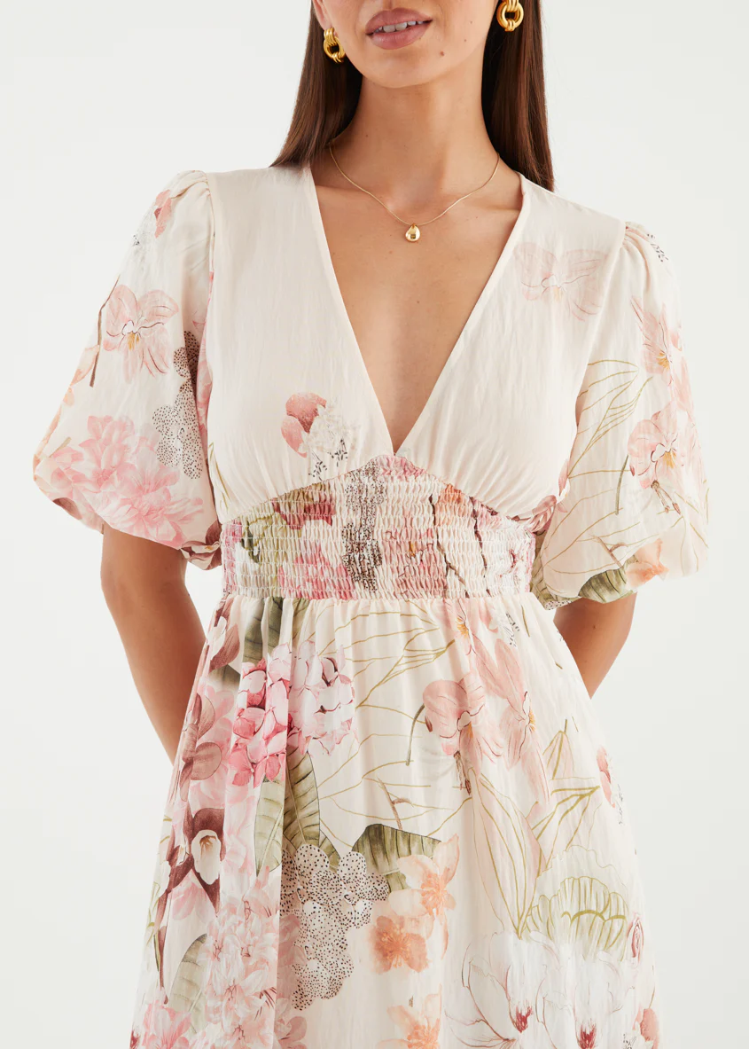 Nialla Maxi Dress - Botanical Blush - Image 8