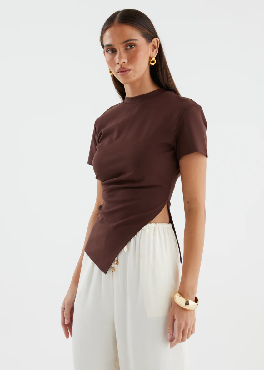 Novella Top - Chocolate - Image 7
