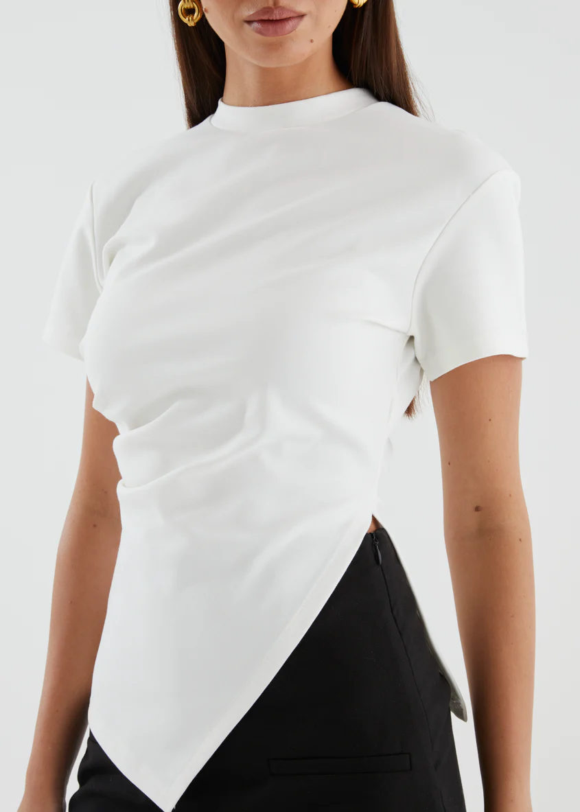 Novella Top - Off White - Image 9