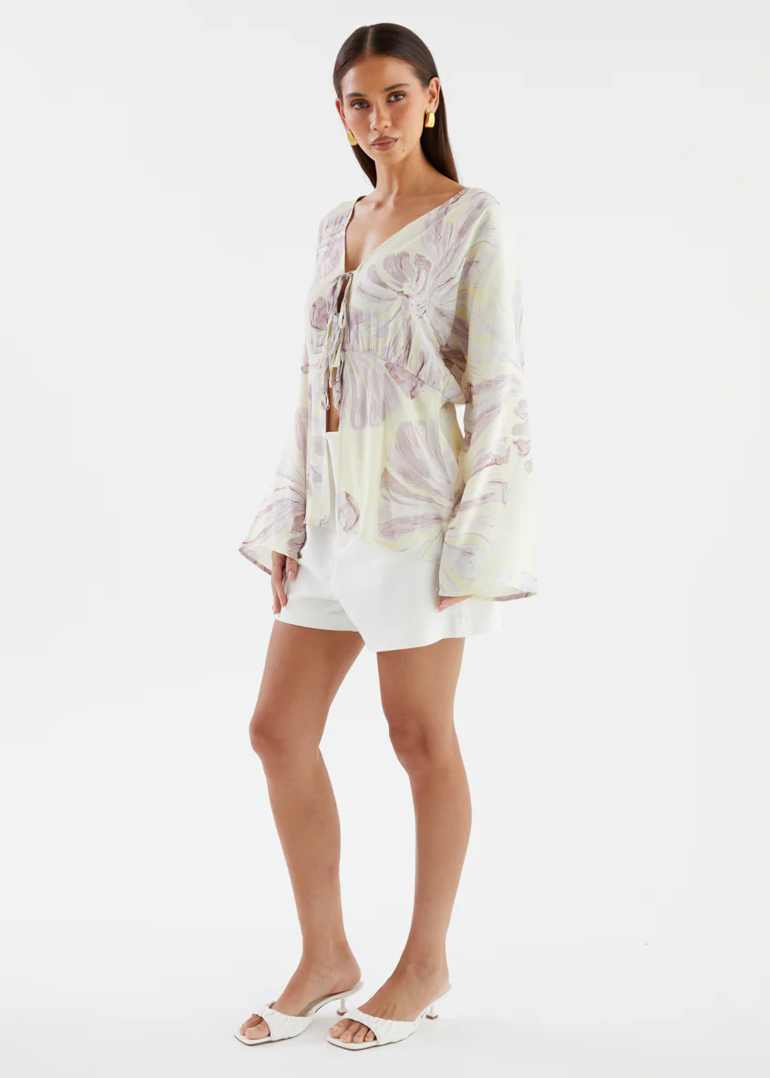 Origami Blouse - Seashell - Image 5