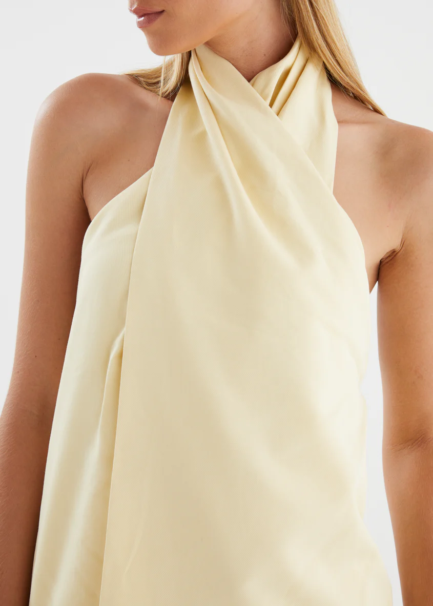 Otto Halter Top - Banana - Image 18