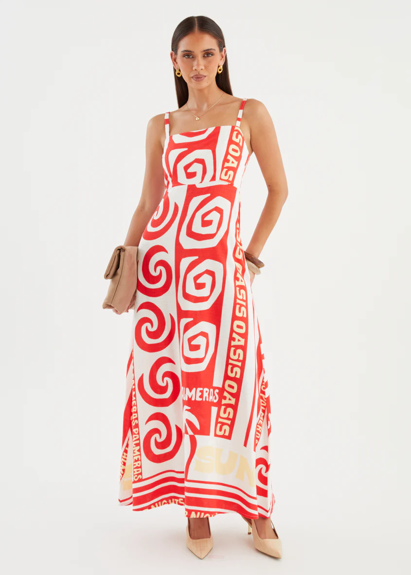 Pakaria Maxi Dress - Palmeras - Image 6