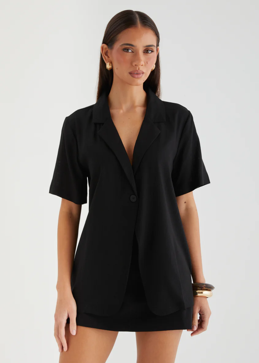 Penelope Shirt - Black - Image 2