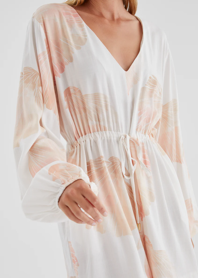 Peregian Playsuit - Peach Shell - Image 8
