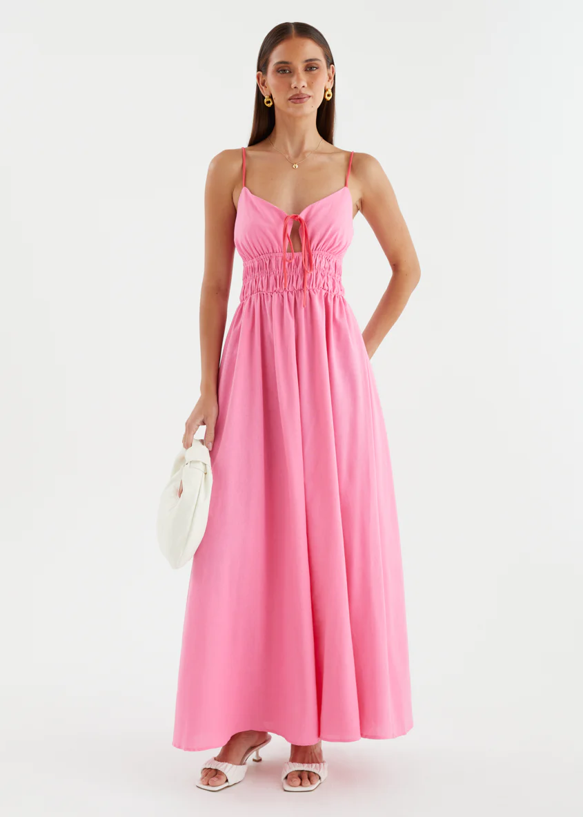Petross Maxi Dress - Pink - Image 5