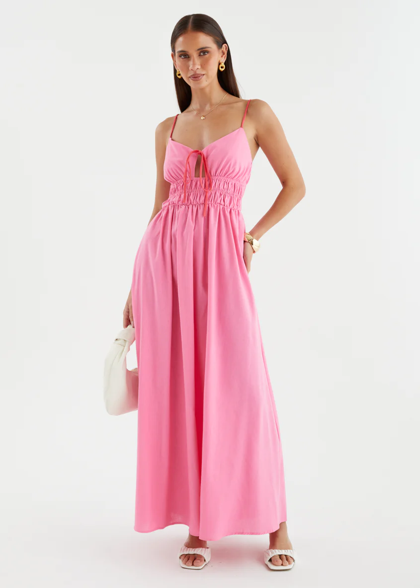Petross Maxi Dress - Pink - Image 6