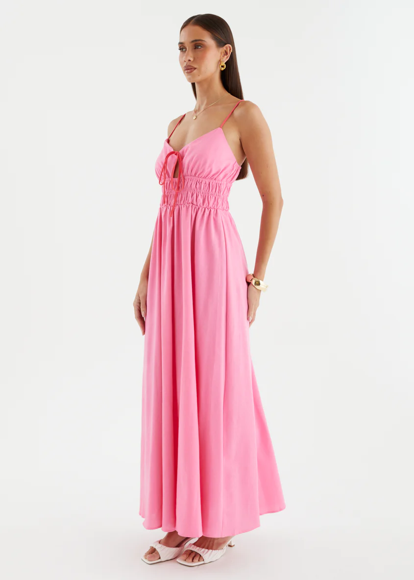 Petross Maxi Dress - Pink - Image 7