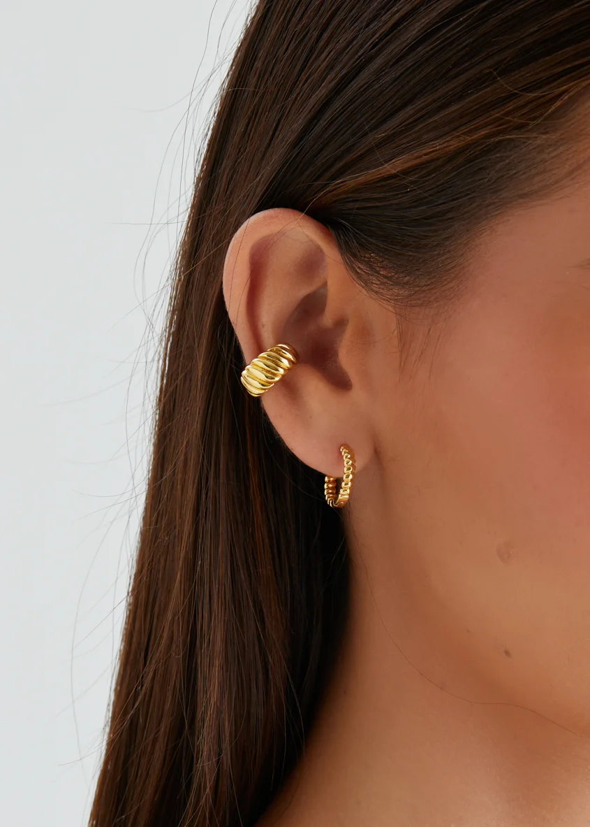 Pierre Earrings - Gold - Image 3