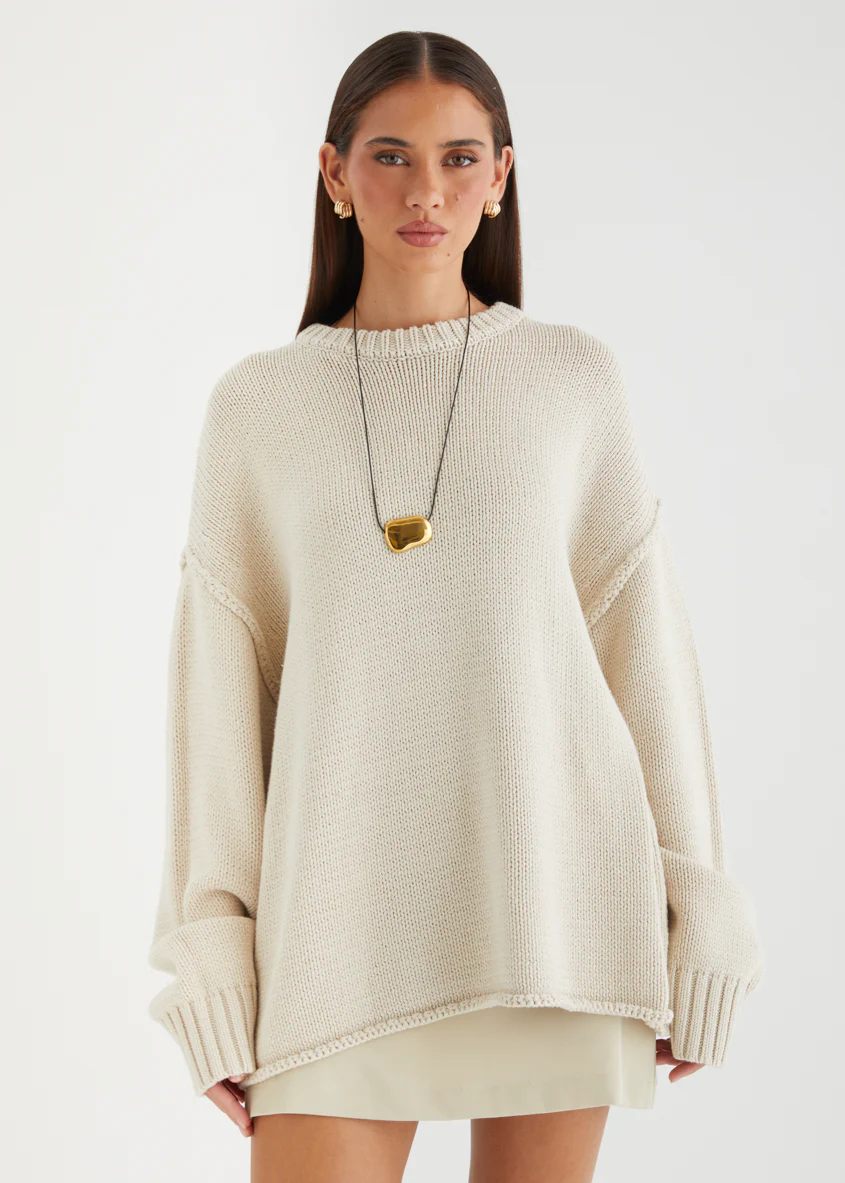 Prestin Sweater - Beige