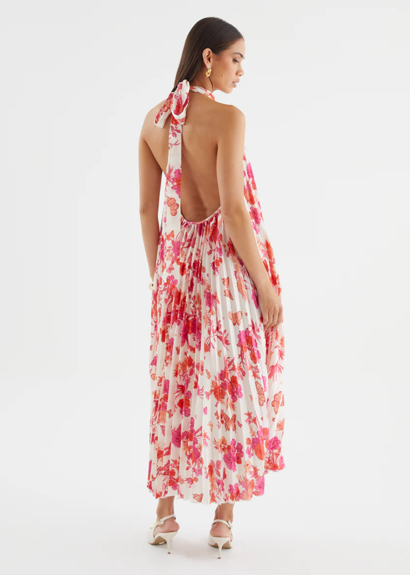 Preta Maxi Dress - Magenta Floral - Image 15