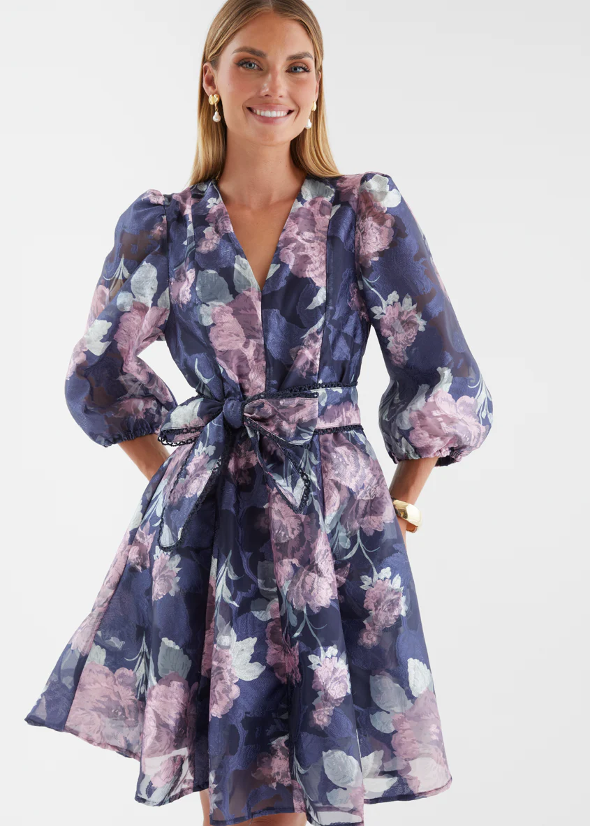 Raeanne Dress - Midnight Floral - Image 2