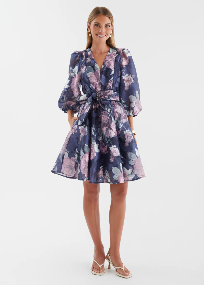 Raeanne Dress - Midnight Floral - Image 5